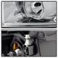 SPYDER Xtune Chevy Silverado 1500/2500/3500 07-13 LED Halo Projector Headlights Chrome PRO-JH-CSIL07-CFB-C 9032202
