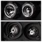 SPYDER Xtune Chevy Suburban 1500/2500 07-14 Halo Projector w/LED Headlights Black PRO-JH-CSUB07-LED-BK 9030291