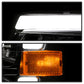 SPYDER xTune 02-09 Chevrolet Trailblazer Projector Headlights Light Bar DRL - Chrome (PRO-JH-CTB02-LBDRL-C) 9050756
