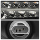 SPYDER Xtune 18-21 Chevrolet Traverse (HID Models) DRL LED Light Bar Projector Headlights - Black Chrome 9052828