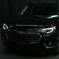 SPYDER Xtune 18-21 Chevrolet Traverse (HID Models) DRL LED Light Bar Projector Headlights - Black Chrome 9052828