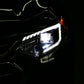 SPYDER Xtune 18-21 Chevrolet Traverse (HID Models) DRL LED Light Bar Projector Headlights - Black Chrome 9052828