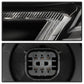 SPYDER 18-21 Chevy Traverse Xenon HID Models DRL LED Light Bar Projector Headlights - Black 9052811
