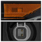 SPYDER 18-21 Chevy Traverse Xenon HID Models DRL LED Light Bar Projector Headlights - Black 9052811