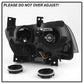 SPYDER xTune 11-14 Dodge Charger Projector Headlights - Halogen - DRL - Black Smoked (PRO-JH-DCHA11-LB-BSM) 9041747