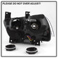 SPYDER xTune 11-14 Dodge Charger Projector Headlights - Halogen - DRL - Chrome (PRO-JH-DCHA11-LB-C) 9041754