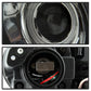 SPYDER xTune 08-14 Dodge Challenger CCFL Halo HID Projector Headlights - Black (PRO-JH-DCHAL08-CCFL-BK) 9036965