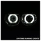 SPYDER xTune 08-14 Dodge Challenger CCFL Halo HID Projector Headlights - Black (PRO-JH-DCHAL08-CCFL-BK) 9036965