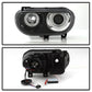 SPYDER xTune Dodge Challenger 08-14 Halogen Only Halo Projector Headlights Black PRO-JH-DCHAL08-HA-BK 9039249