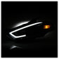 SPYDER xTune 13-16 Dodge Dart Projector Headlights - Halogen - DRL - Black (PRO-JH-DDART13-LB-BK) 9048517