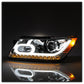 SPYDER xTune Dodge Journey 2009-2014 Light Bar DRL Projector - Black PRO-JH-DJ09-LBBRL-C 9036637