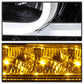 SPYDER xTune Dodge Journey 2009-2014 Light Bar DRL Projector - Black PRO-JH-DJ09-LBBRL-C 9036637