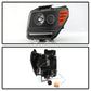 SPYDER xTune 07-11 Dodge Nitro CCFL Halo Projector Headlights w/LED Signal - Blk (PRO-JH-DNIT07-CCFL-BK) 9036880