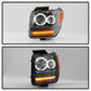 SPYDER xTune 07-11 Dodge Nitro CCFL Halo Projector Headlights w/LED Signal - Blk (PRO-JH-DNIT07-CCFL-BK) 9036880