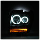 SPYDER xTune 07-11 Dodge Nitro CCFL Halo Projector Headlights w/LED Signal - Blk (PRO-JH-DNIT07-CCFL-BK) 9036880