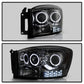 SPYDER Xtune Dodge Ram 1500 06-08 / Ram 2500/3500 06-09 Halo Projector Headlights Smoked PRO-JH-DR06-LED-SM 9028342