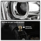 SPYDER xTune Dodge Ram 2009-2014 Halo LED Projector Headlights - Chrome PRO-JH-DR09-CFB-C 9036743