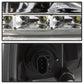 SPYDER xTune Dodge Ram 2009-2014 Halo LED Projector Headlights - Chrome PRO-JH-DR09-CFB-C 9036743