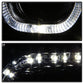 SPYDER xTune Dodge Ram 2009-2014 Halo LED Projector Headlights - Chrome PRO-JH-DR09-CFB-C 9036743