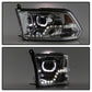 SPYDER xTune Dodge Ram 2009-2014 Halo LED Projector Headlights - Chrome PRO-JH-DR09-CFB-C 9036743