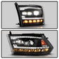 SPYDER 09-18 Dodge Ram 1500 (Halogen Model Only) Full LED Headlights - Black (PRO-JH-DR09-FLED-BK) 9050848