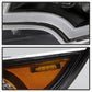 SPYDER xTune 11-14 Ford Edge DRL Light Bar Projector Headlights - Black PRO-JH-FEDGE11-LB-BK 9045301