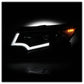 SPYDER xTune 11-14 Ford Edge DRL Light Bar Projector Headlights - Black PRO-JH-FEDGE11-LB-BK 9045301