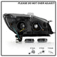 SPYDER xTune 13-16 Ford Escape LED Light Bar Halogen Proj Headlights - Blk Smoke (PRO-JH-FESCA13-LB-BSM) 9042911