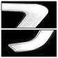 SPYDER xTune 13-16 Ford Escape LED Light Bar Halogen Proj Headlights - Blk Smoke (PRO-JH-FESCA13-LB-BSM) 9042911