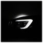 SPYDER xTune 13-16 Ford Escape 13-16 LED Light Bar Halogen Proj Headlights - Chrome (PRO-JH-FESCA13-LB-C) 9042928