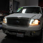 SPYDER xTune 04-08 Ford F150 S/B LED Sig w/DRL Crystal Headlights - Black (PRO-JH-FF15004-LED-SB-BK) 9950216
