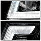 SPYDER xTune 04-08 Ford F150 S/B LED Sig w/DRL Crystal Headlights - Chrome (PRO-JH-FF15004-LED-SB-C) 9950209