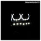 SPYDER Xtune Ford F150 09-14 Projector Headlights Halogen Model LED Halo Black Smoke PRO-JH-FF15009-CFB-BSM 9032233