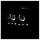 SPYDER Xtune Ford F150 09-14 Projector Headlights Halogen Model LED Halo Black Smoke PRO-JH-FF15009-CFB-BSM 9032233
