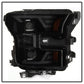 SPYDER xTune 15-17 Ford F-150 DRL LED Light Bar Projector Headlights - Black Smoke (PRO-JH-FF15015-LB-BSM) 9042942