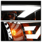 SPYDER xTune 15-17 Ford F-150 DRL LED Light Bar Projector Headlights - Chrome (PRO-JH-FF15015-LB-C) 9042959