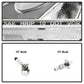 SPYDER xTune 10-12 Ford Fusion Projector Headlights - Light Tube DRL - Chrome (PRO-JH-FFU10-LB-C) 9041785