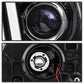 xTune Ford Mustang 05-09 Halogen w LED DRL Projector Headlights - Black PRO-JH-FM05-LED-BK 9949364