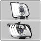 xTune Ford Mustang 05-09 Halogen w LED DRL Projector Headlights - Chrome PRO-JH-FM05-LED-C 9949371