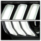 xTune Ford Mustang 05-09 Halogen w LED DRL Projector Headlights - Chrome PRO-JH-FM05-LED-C 9949371