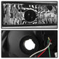 SPYDER xTune 10-14 Ford Mustang Halogen w/LED DRL Projector Headlights Black PRO-JH-FM10-LED-BK 9946271