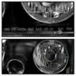 SPYDER Xtune Ford Ranger 93-97 Projector Headlights w/ Corner Lights Black PRO-JH-FR93-SET-BK 9029387