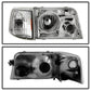 SPYDER Xtune Ford Ranger 93-97 Projector Headlights w/ Corner Lights Chrome PRO-JH-FR93-SET-C 9029394