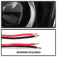 SPYDER Xtune Ford F250/350/450 Super Duty 08-10 Projector Headlights LED Halo Black PRO-JH-FS08-LED-BK 5076267