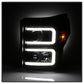 SPYDER Xtune Ford Super Duty 11-16 Projector Headlights Light Bar Drl Black PRO-JH-FS11-LBBRL-BK 9034923