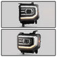 SPYDER xTune GMC Sierra 14-18 Halogen Upgrade to w/ LED DRL Proj. Headlights PRO-JH-GS14-DRL-BK 9951916