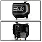 SPYDER xTune GMC Sierra 14-18 Halogen Upgrade to w/ LED DRL Proj. Headlights PRO-JH-GS14-DRL-BK 9951916