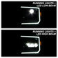 xTune GMC Sierra 1500 14-15 Sierra 2500 3500 15-17 Headlight Halogen Mdls- Black PRO-JH-GS14-FLED-BK 9050107