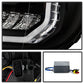 xTune GMC Sierra 1500 14-15 Sierra 2500 3500 15-17 Headlight Halogen Mdls- Black PRO-JH-GS14-FLED-BK 9050107