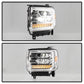 xTune GMC Sierra 1500 14-15 Sierra 2500 3500 15-17 Headlight Halogen Mdls- Chrome PRO-JH-GS14-FLED-C 9050114